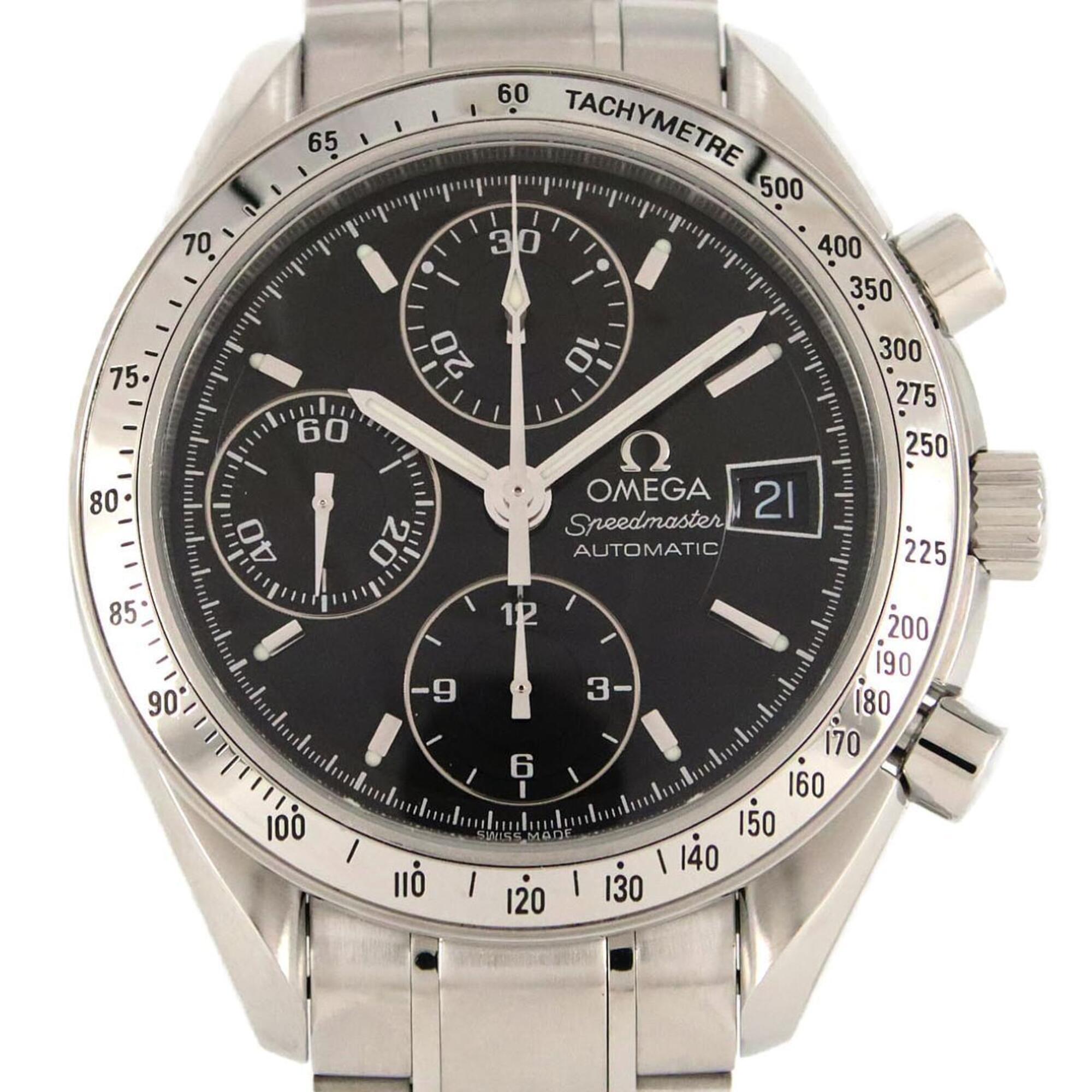 Omega Speedmaster Date 351350 Stainless Steel Automatic Watch